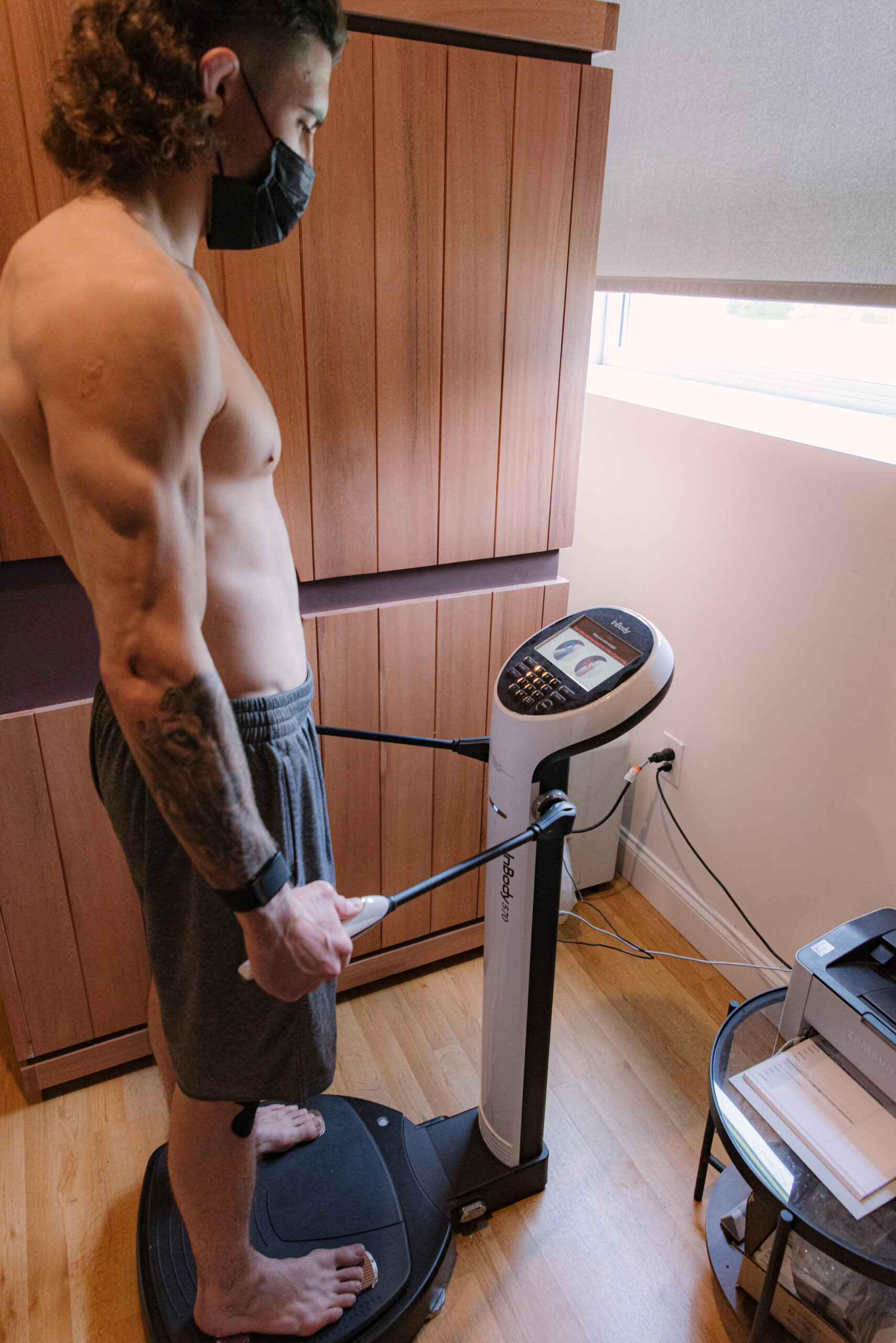 Body Composition UFC Fighter Mike Trizano
